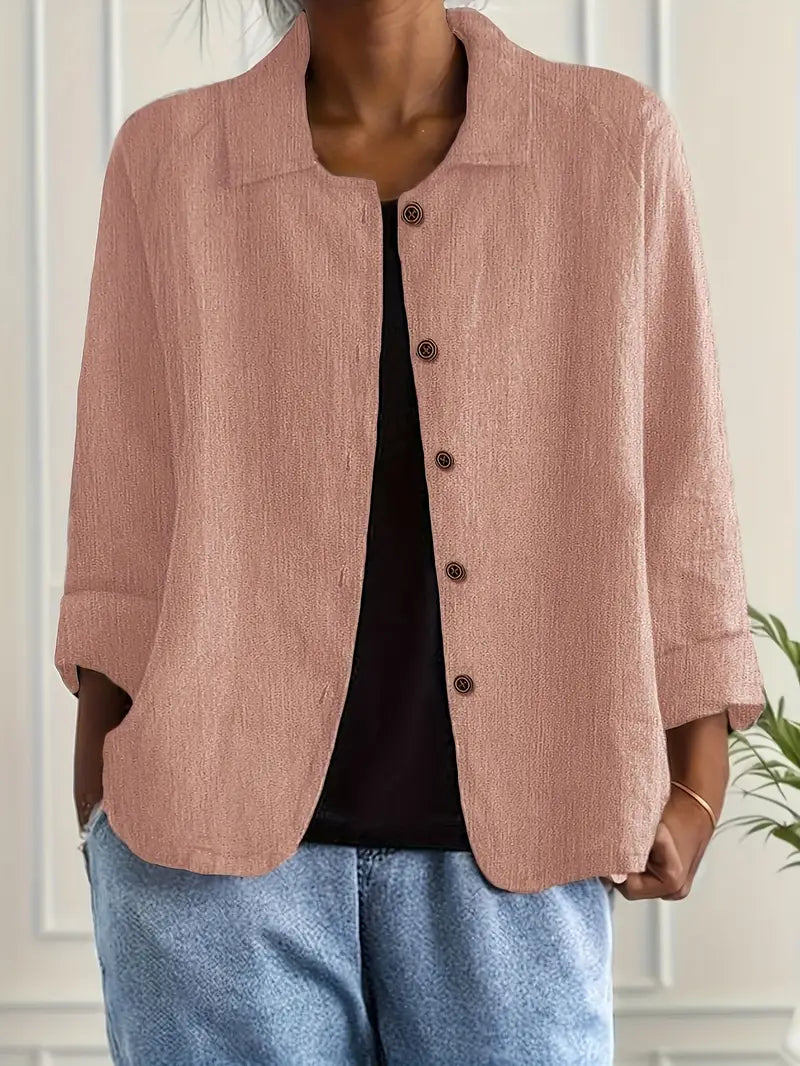 Juliette | Cardigan Élégant Classique Boutonné
