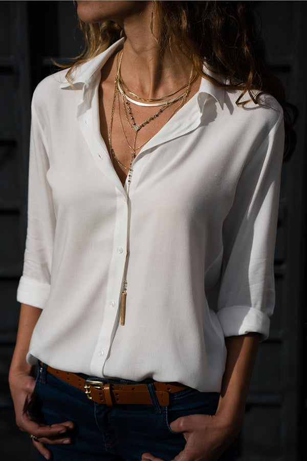 Anaïs - Chemise Élégante À Boutons D'Affaires Blouse 6