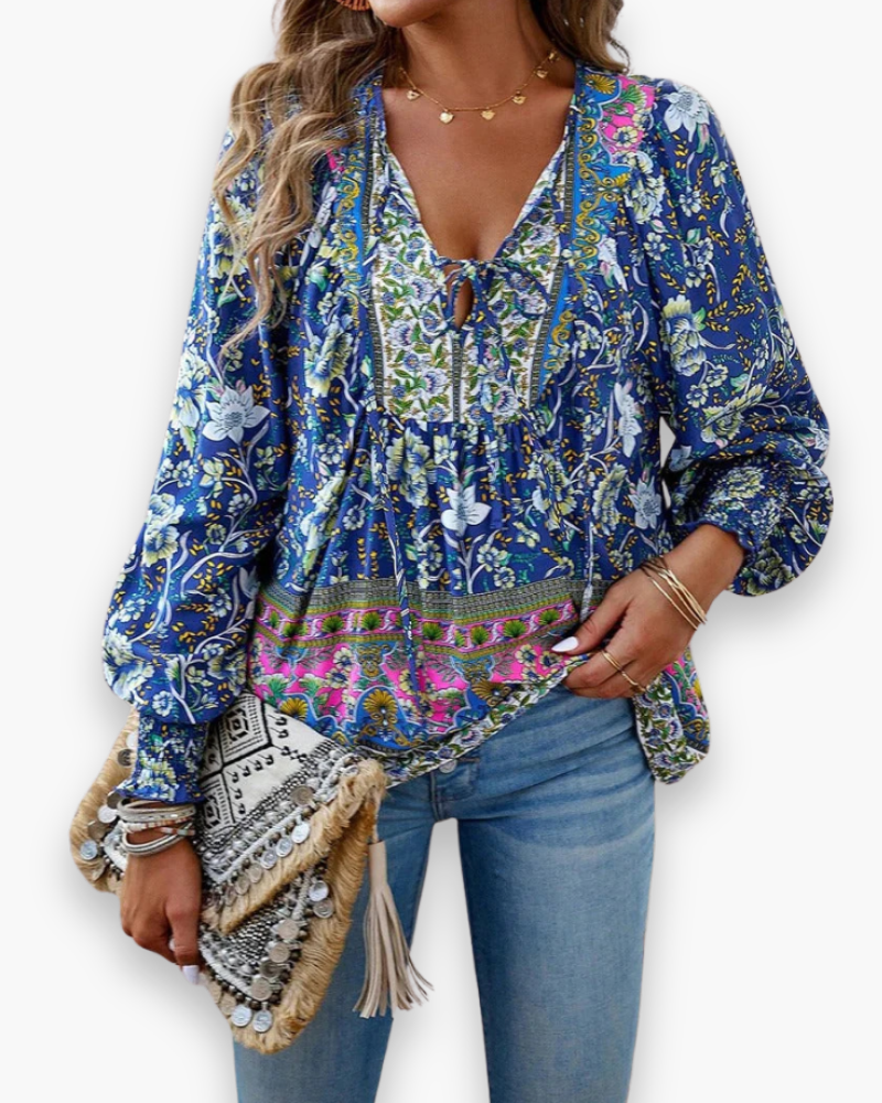 Top fleuri léger femme | Haut d'été 4