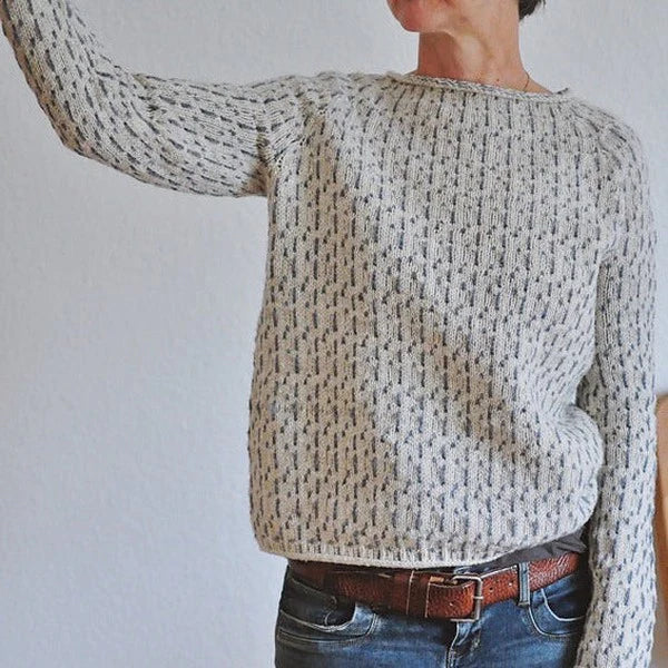 Camille - Pull Maille Élégant Style Sophistiqué Femme