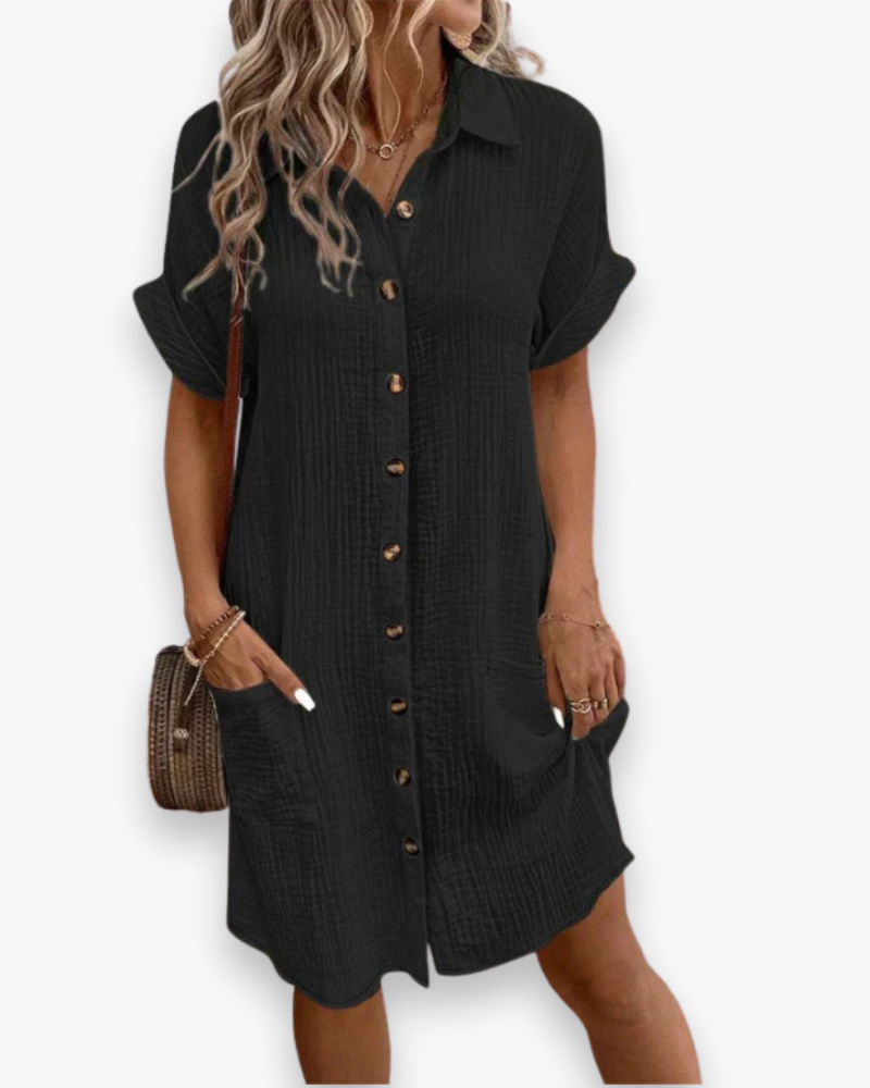 Robe polo boutonnée femme | Élégante et décontractée 2