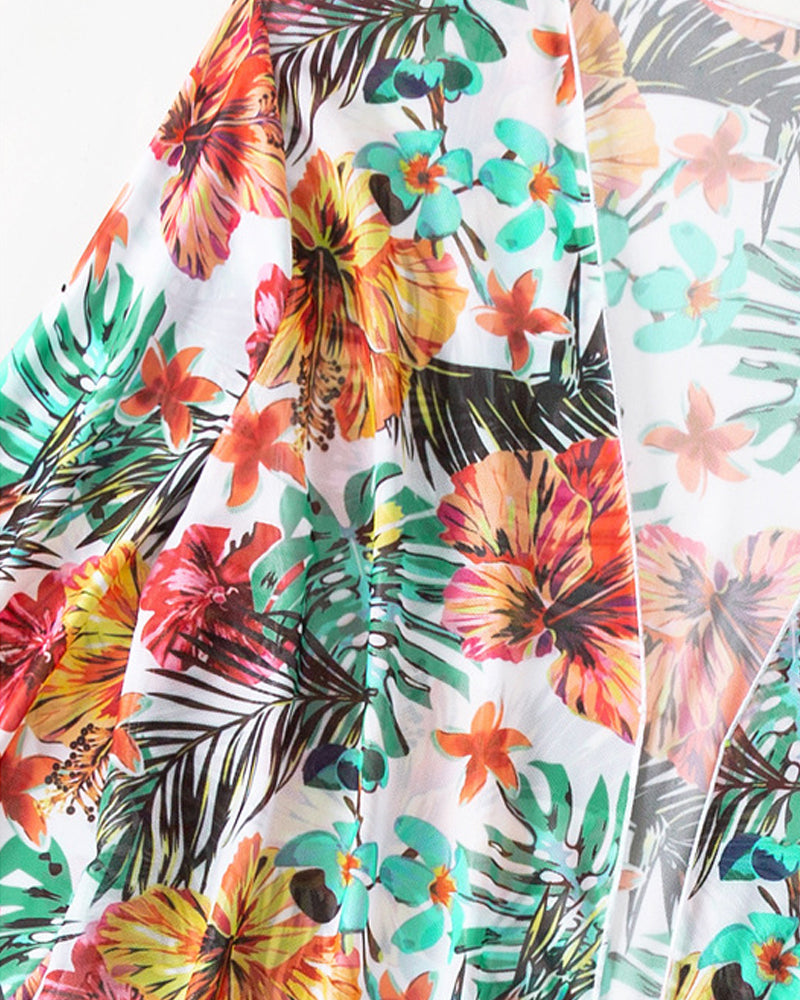 Sophie - Ensemble De Bikini Trois Pièces Avec Imprimé Floral