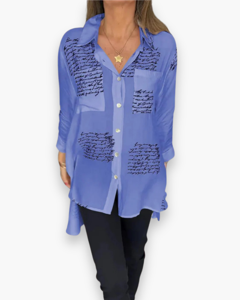 Chemise ample originale femme | Décontracté 5