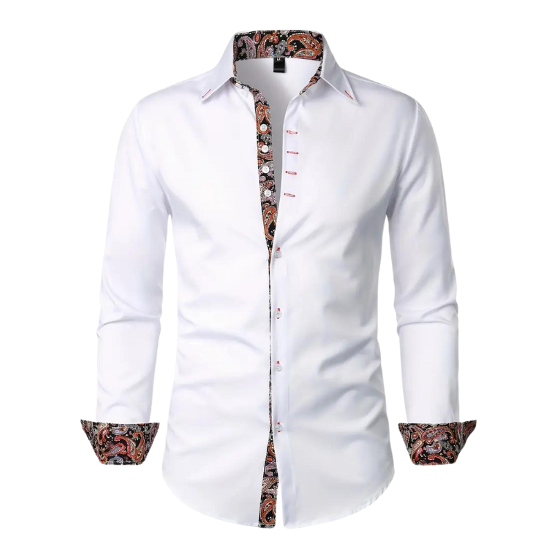 Sébastien | Chemise Raffinée Motif Paisley