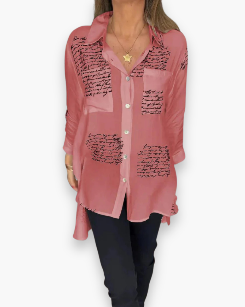 Chemise ample originale femme | Décontracté 3