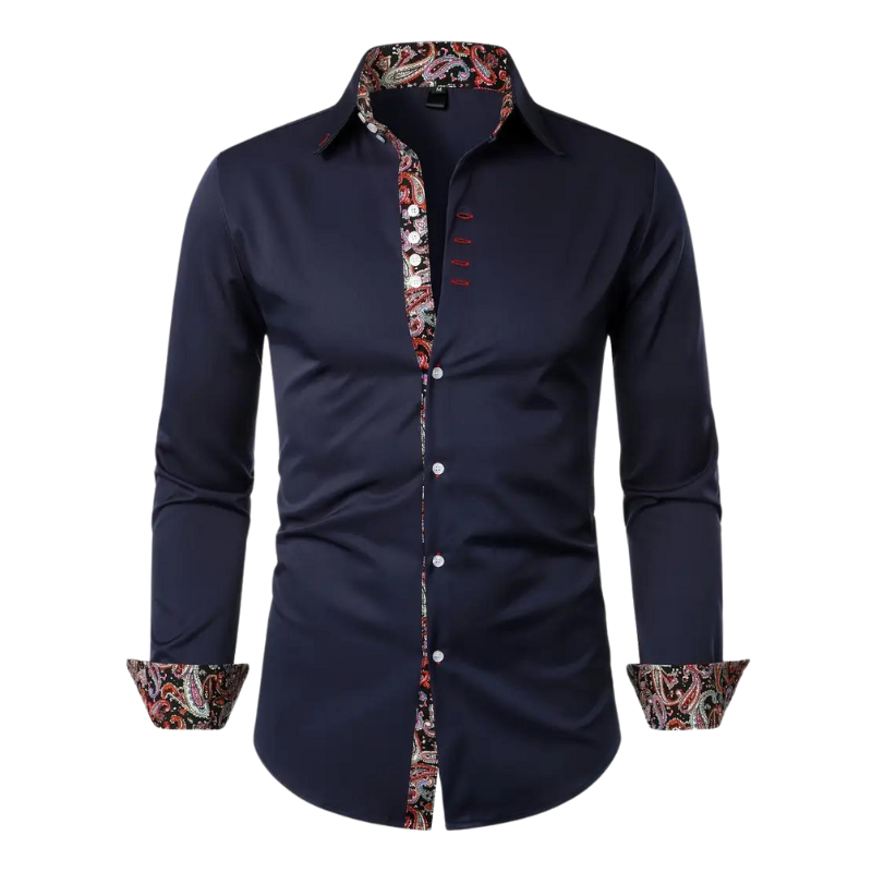 Sébastien | Chemise Raffinée Motif Paisley