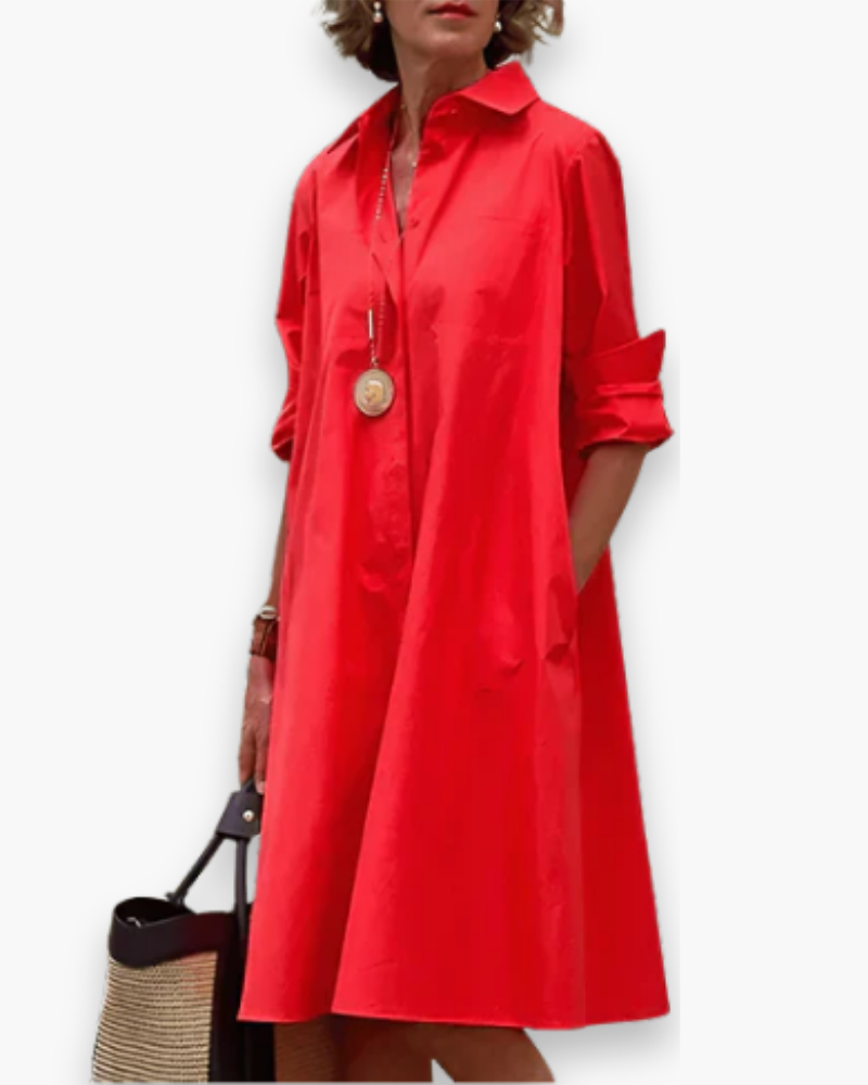 Robe chemise ample femme | Moderne et élégant 1