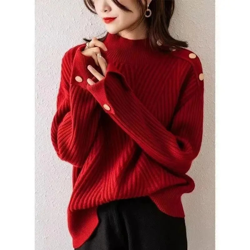 Sylvie - Pull automne femme élégant