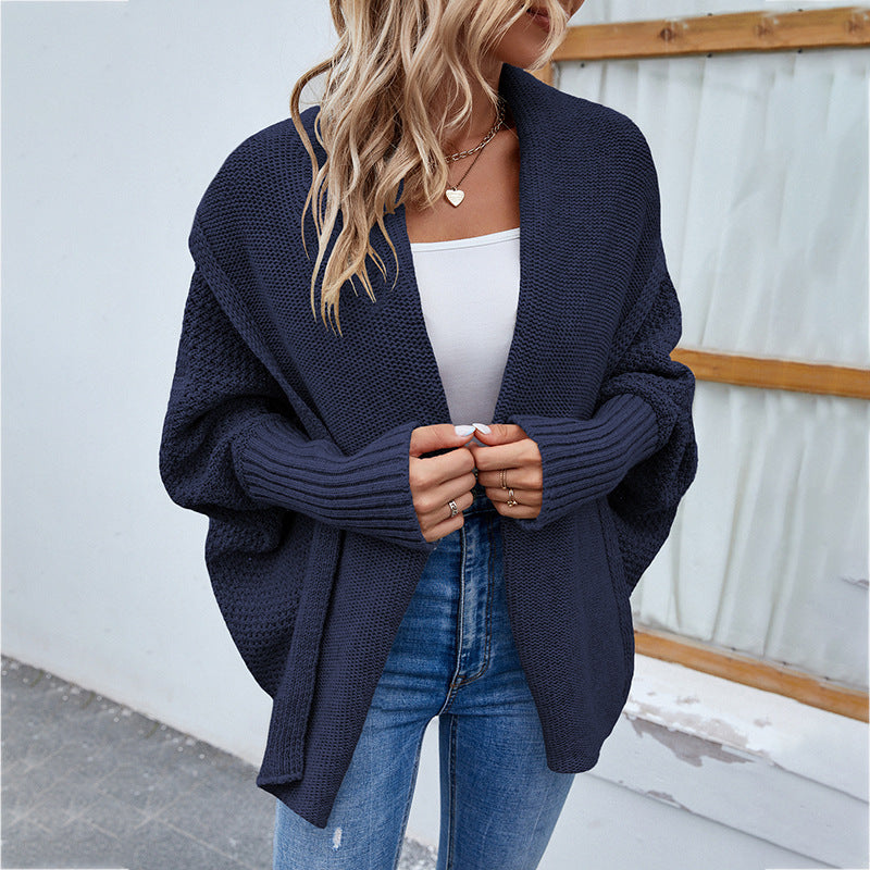 Aurore - Cardigan Tricoté Lâche Confort Femme