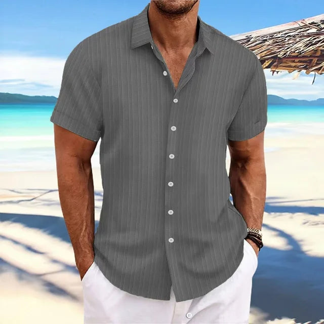 Adrien - Chemise en Lin Légère pour Homme
