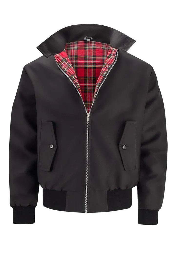 Mathieu – Veste Urbaine Homme Avec Doublure À Carreaux Et Col Classique