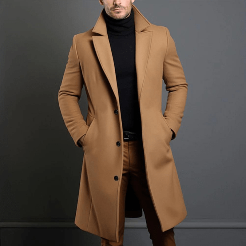 Max - Manteau homme long d'hiver