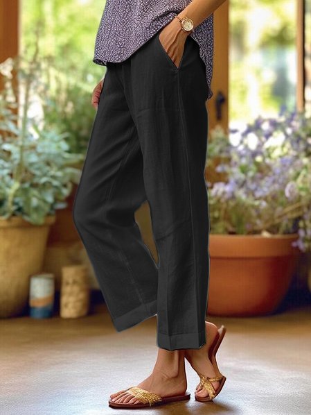 Nathalie - Pantalon D'Été Confortable