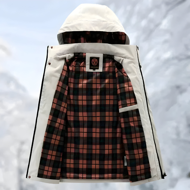 Marc - Parka Moderne Doublée à Capuche