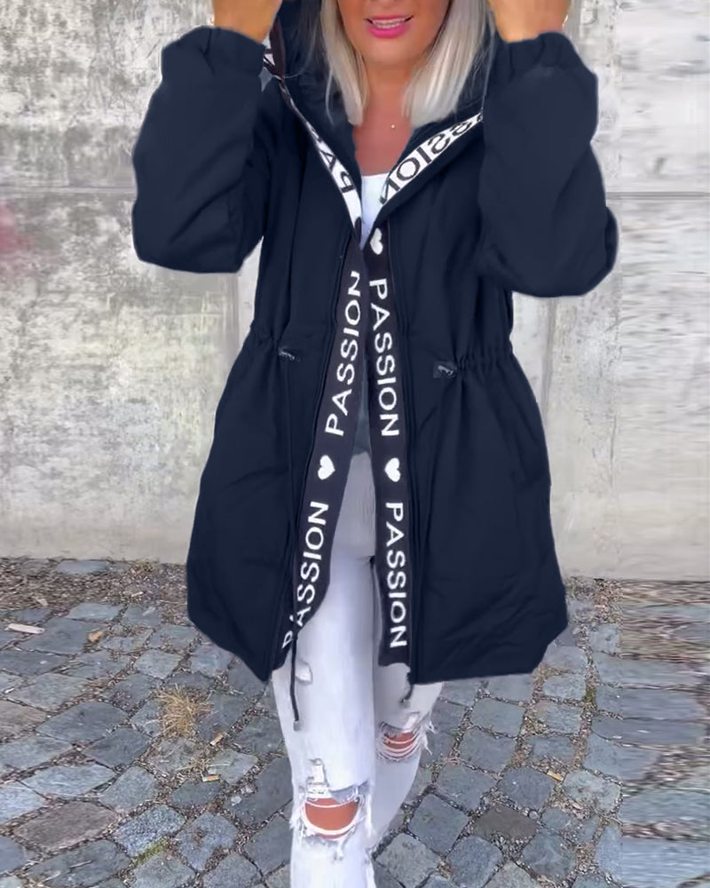 Camille | Parka Élégante Cintrée à Capuche