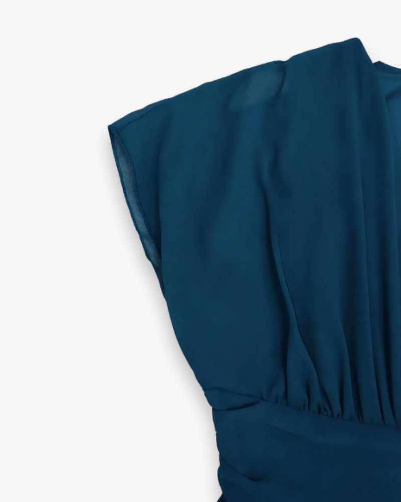 Robe élégante plissée femme | Midi 2