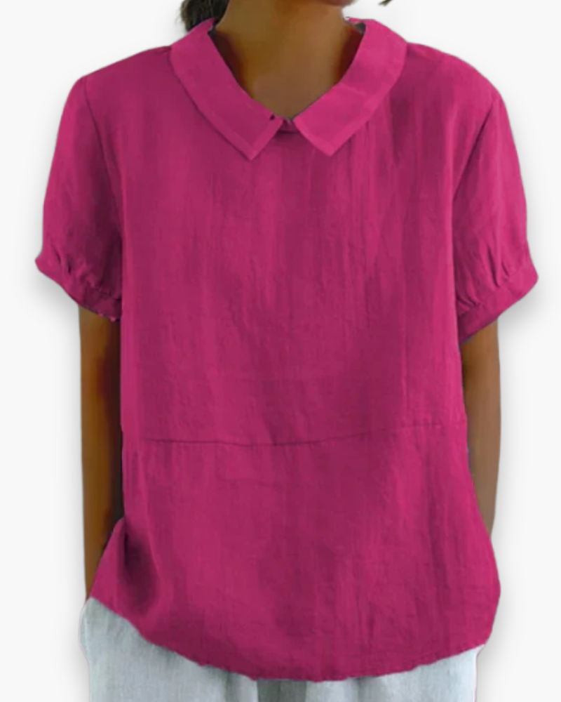 Blouse manches courtes femme | Elégant 4