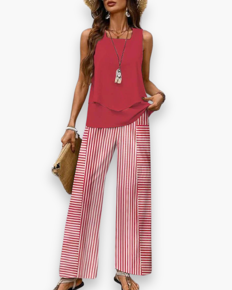 Ensemble fluide élégant femme | Tenue d'été 4