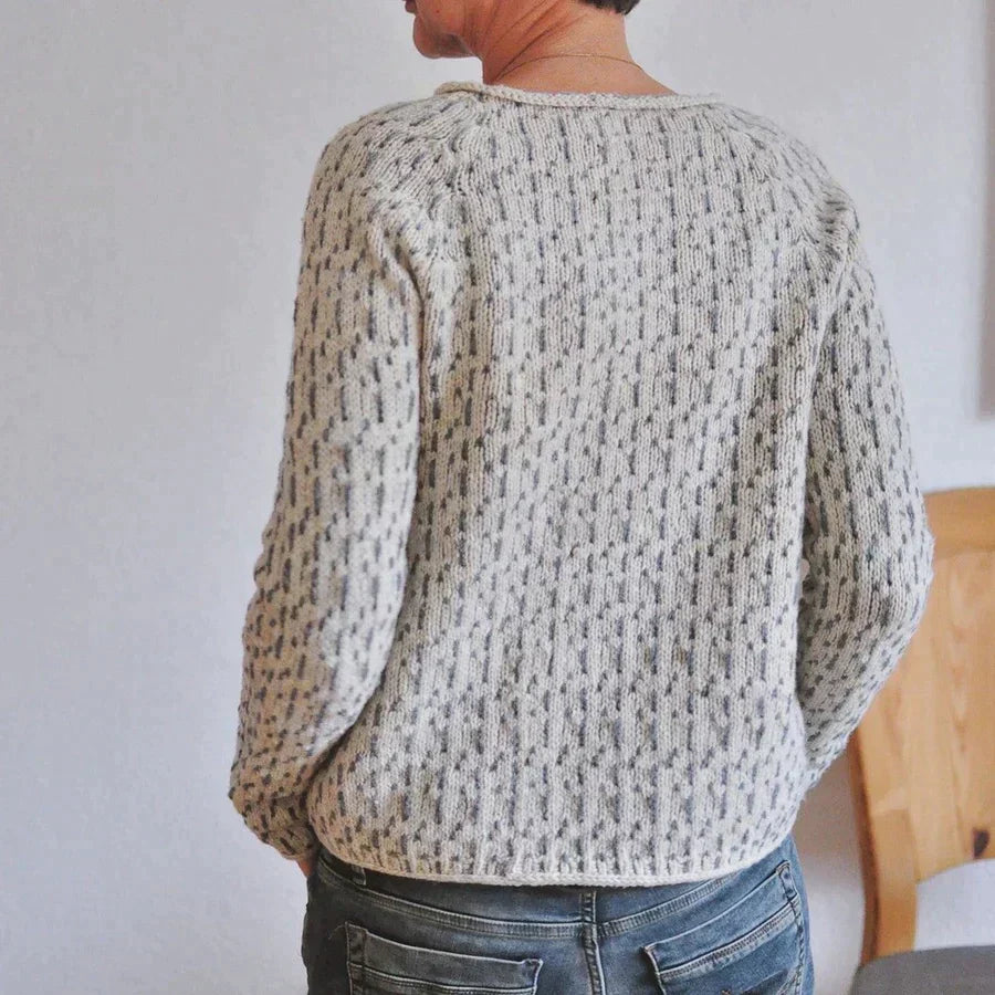 Camille - Pull Maille Élégant Style Sophistiqué Femme