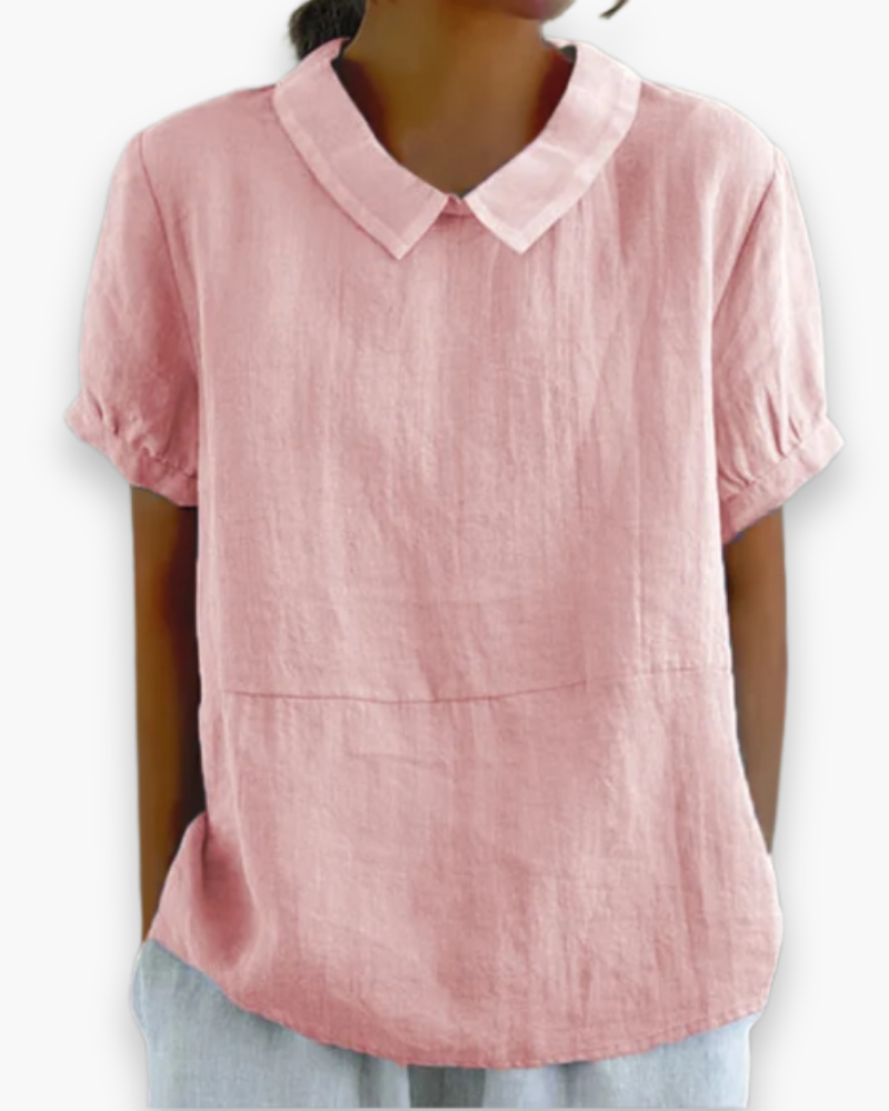 Blouse manches courtes femme | Elégant 5