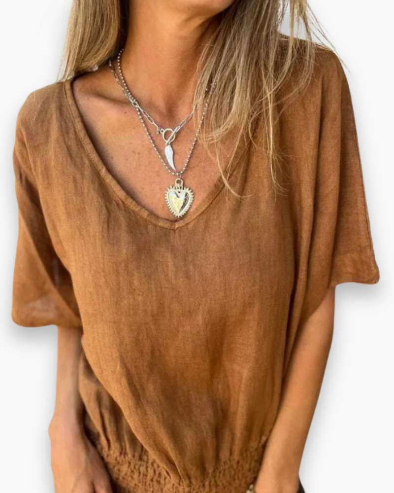 Top d'été décontracté femme | Confort d'été 2