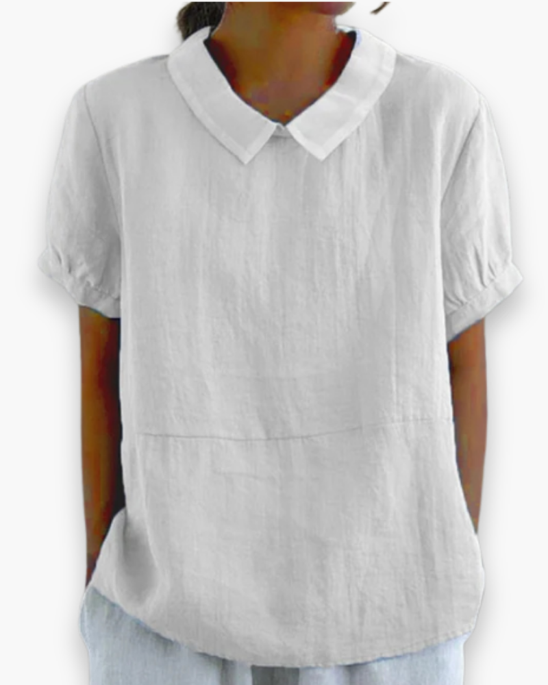 Blouse manches courtes femme | Elégant 3