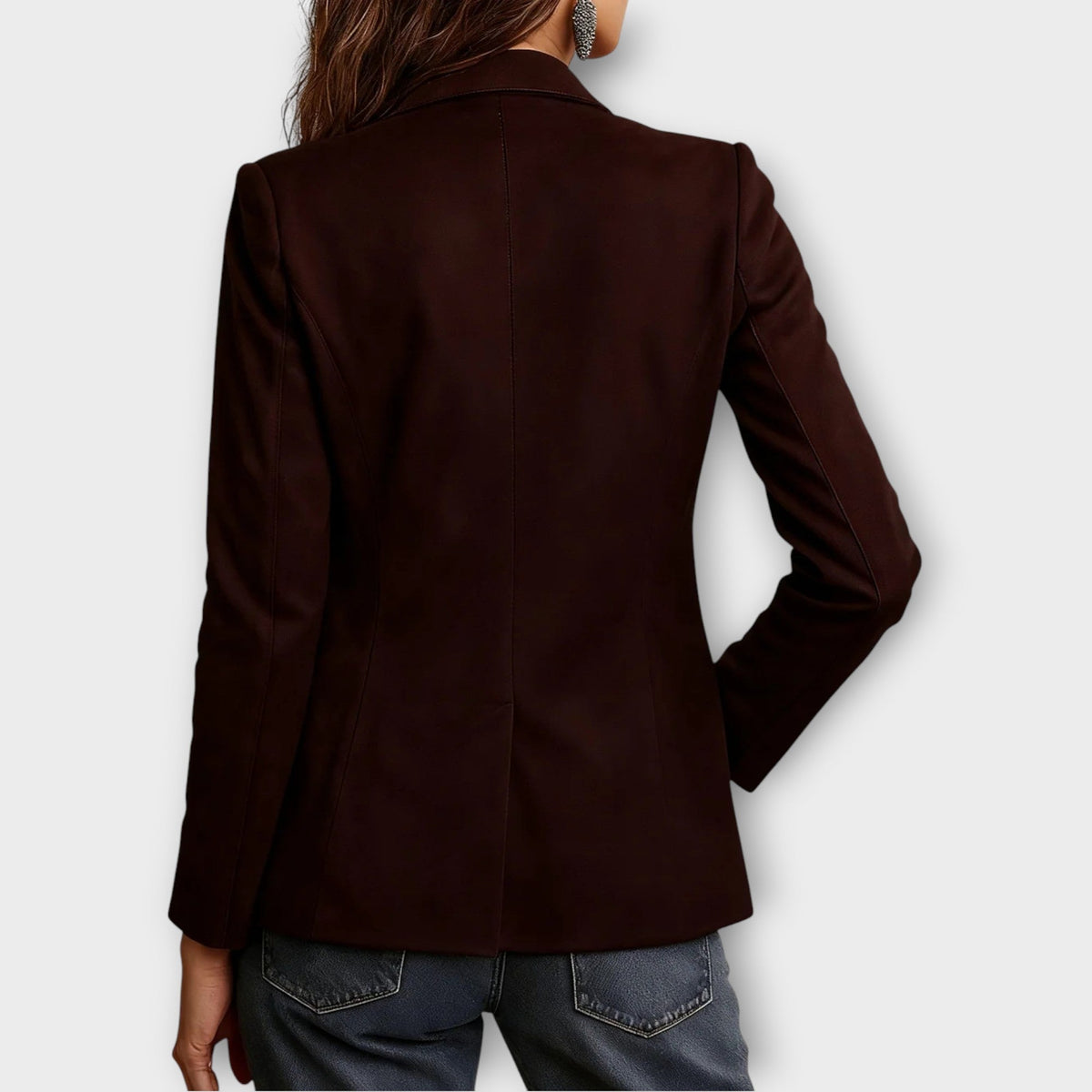 Priya | Blazer Chic Daim Vintage