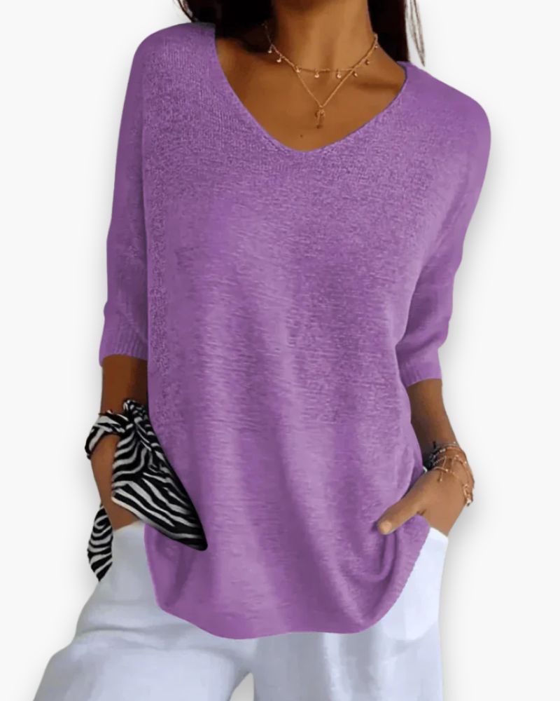 Haut décontracté chic femme | Confort quotidien 6