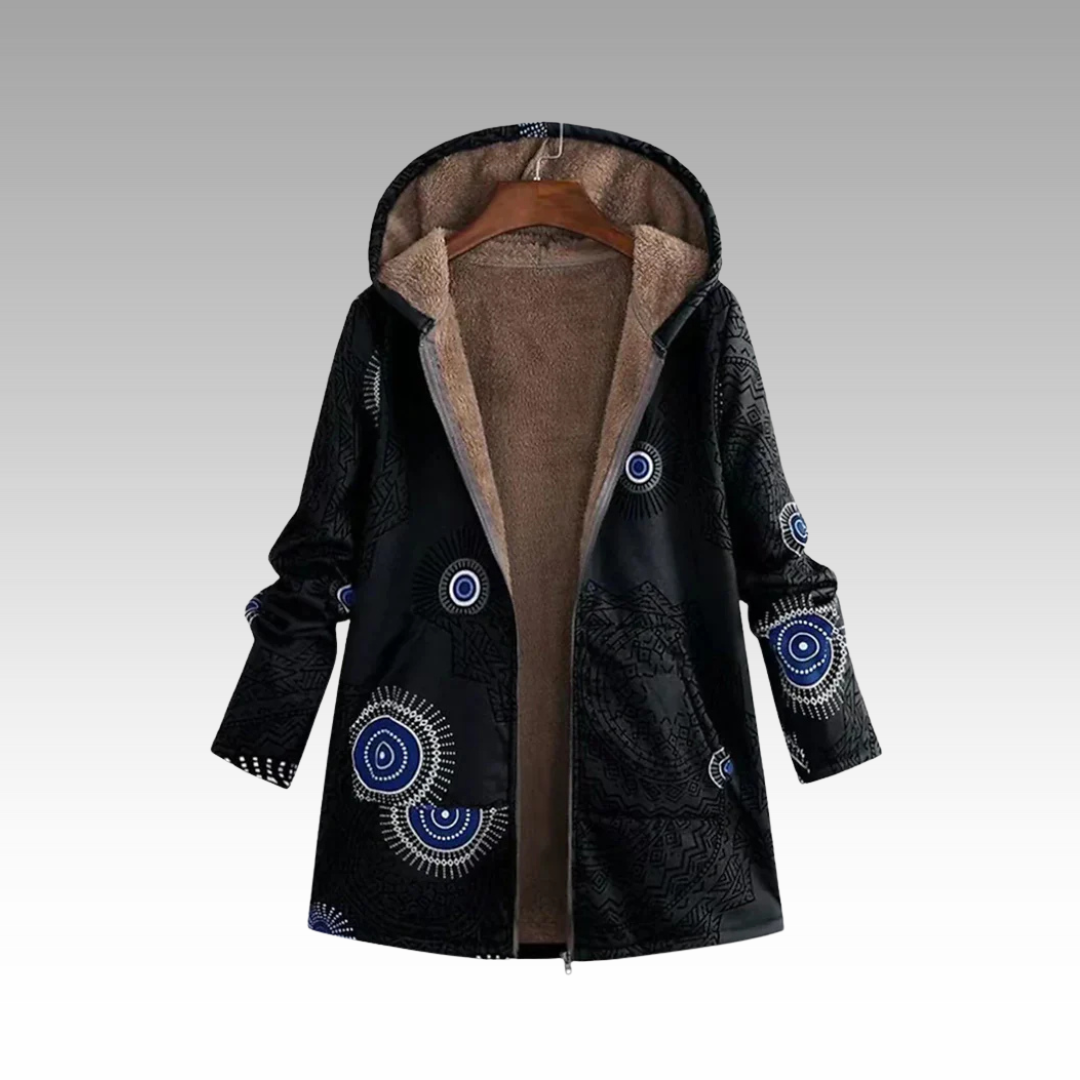 Priya - Veste Chic Vintage Imprimée