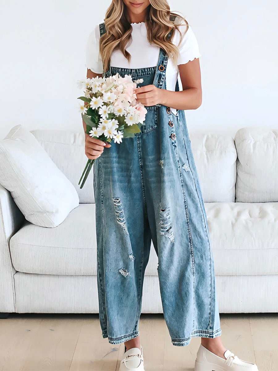Claire - Salopette Denim Chic