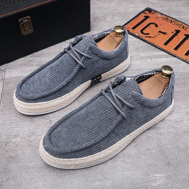 Darell - Mocassin homme corduroy