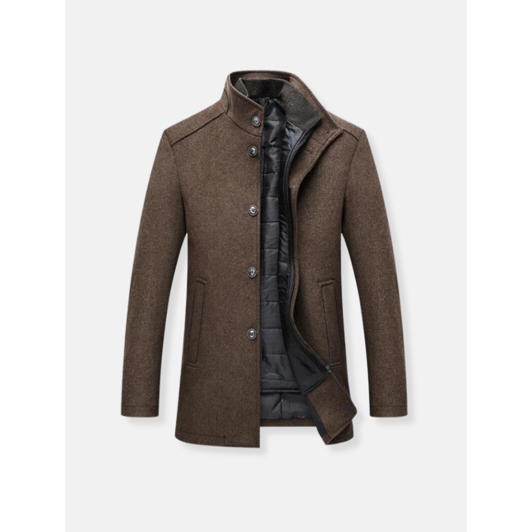 Léo - Manteau homme classique