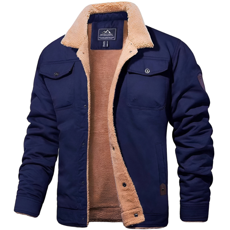 Julien - Veste Classique Doublée Sherpa