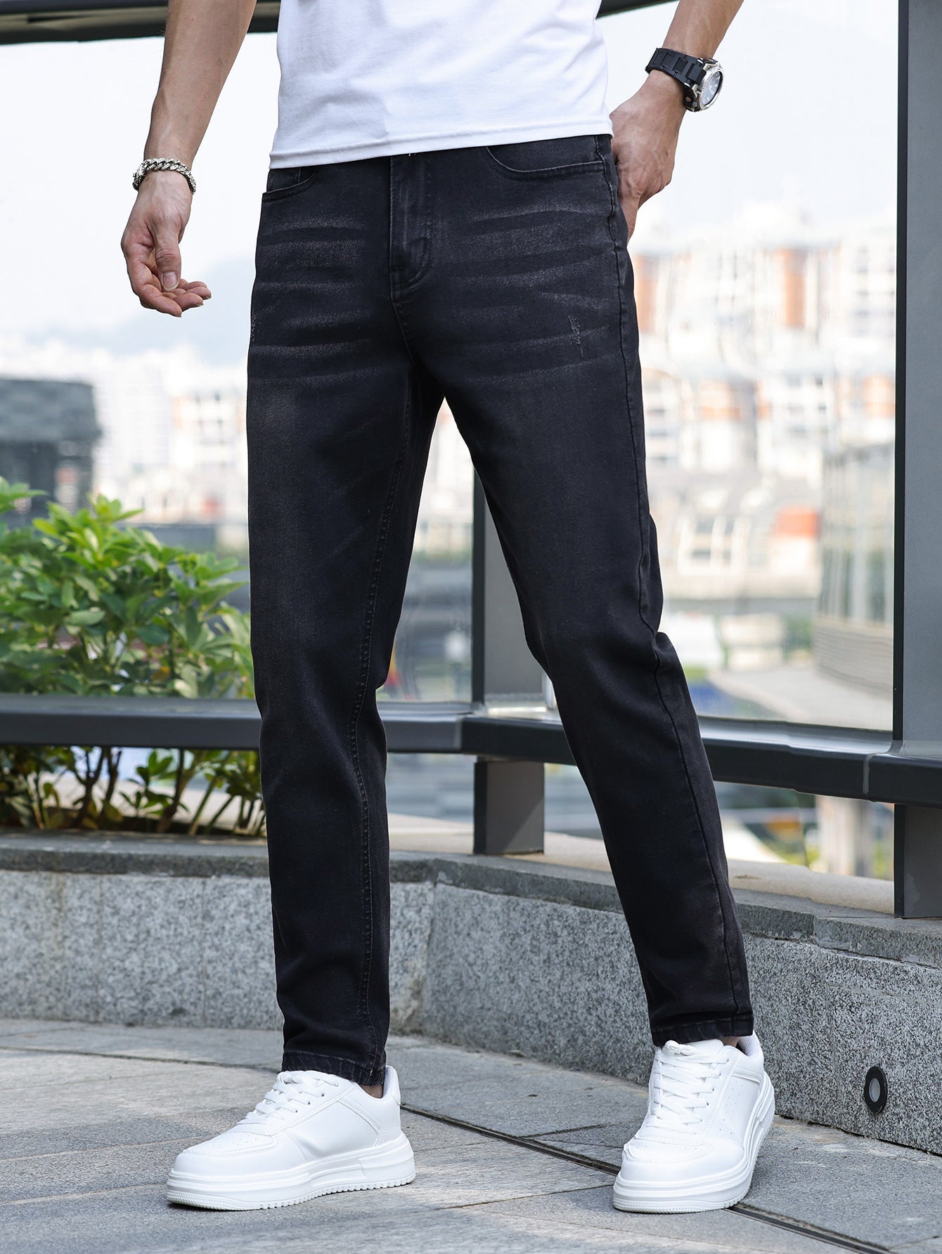 Zane - Jean Droit Casual Homme