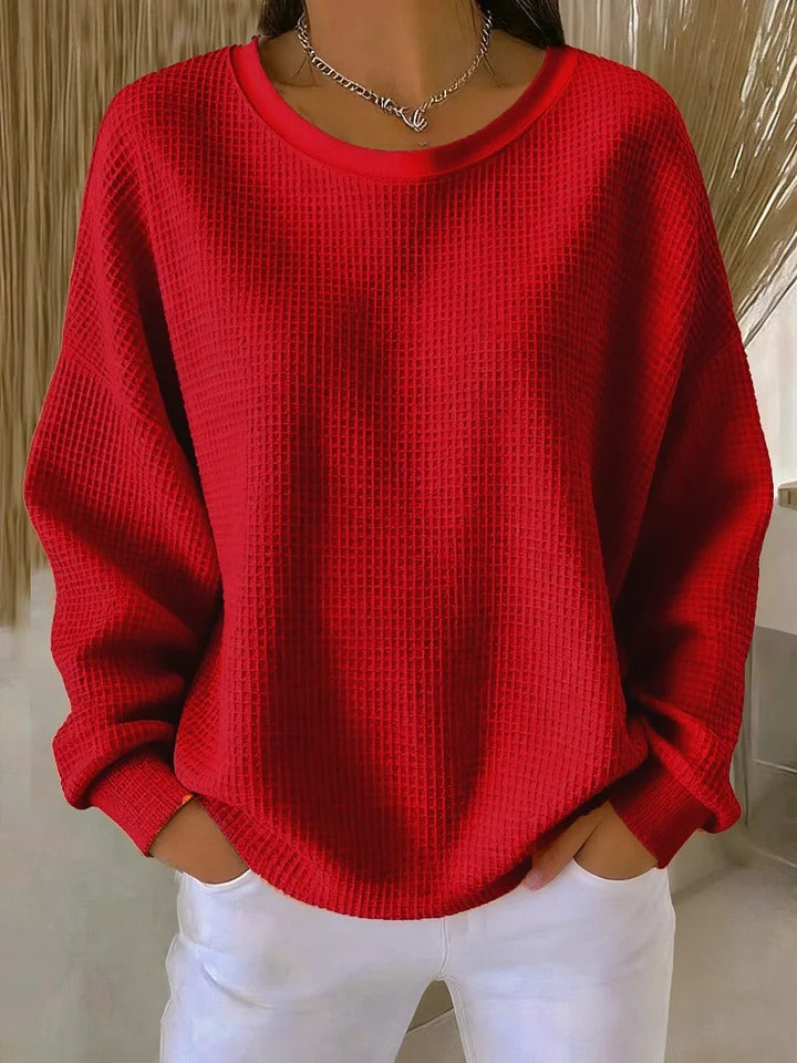 Chantal | Pull Élégant Col Rond Oversize