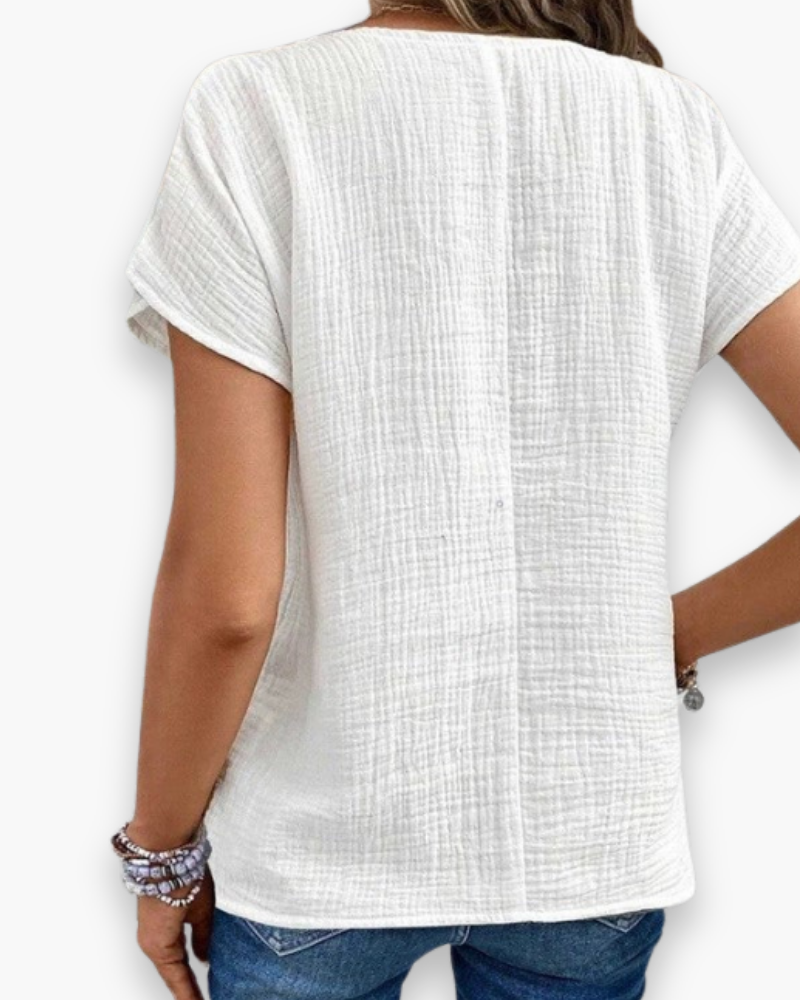 Chemisier chic décontracté femme | Chemisier d'été 3