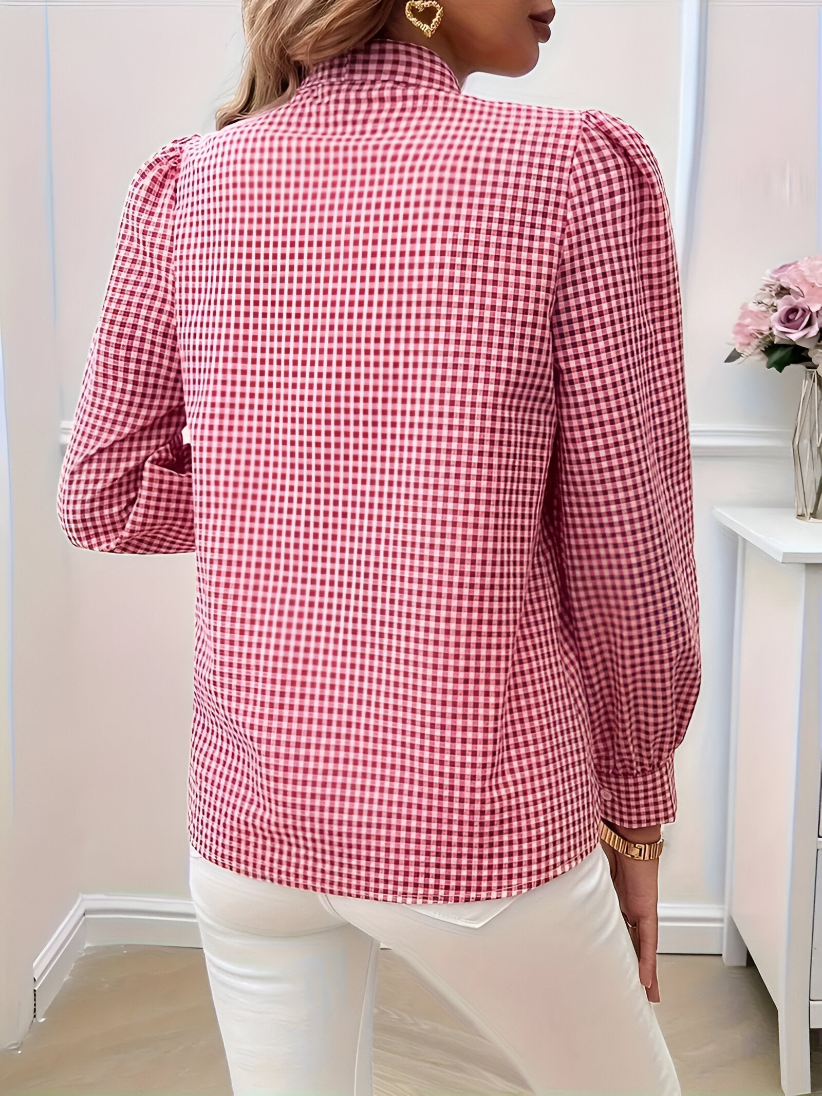 Chemise Femme À Manches Bouffantes - Aline