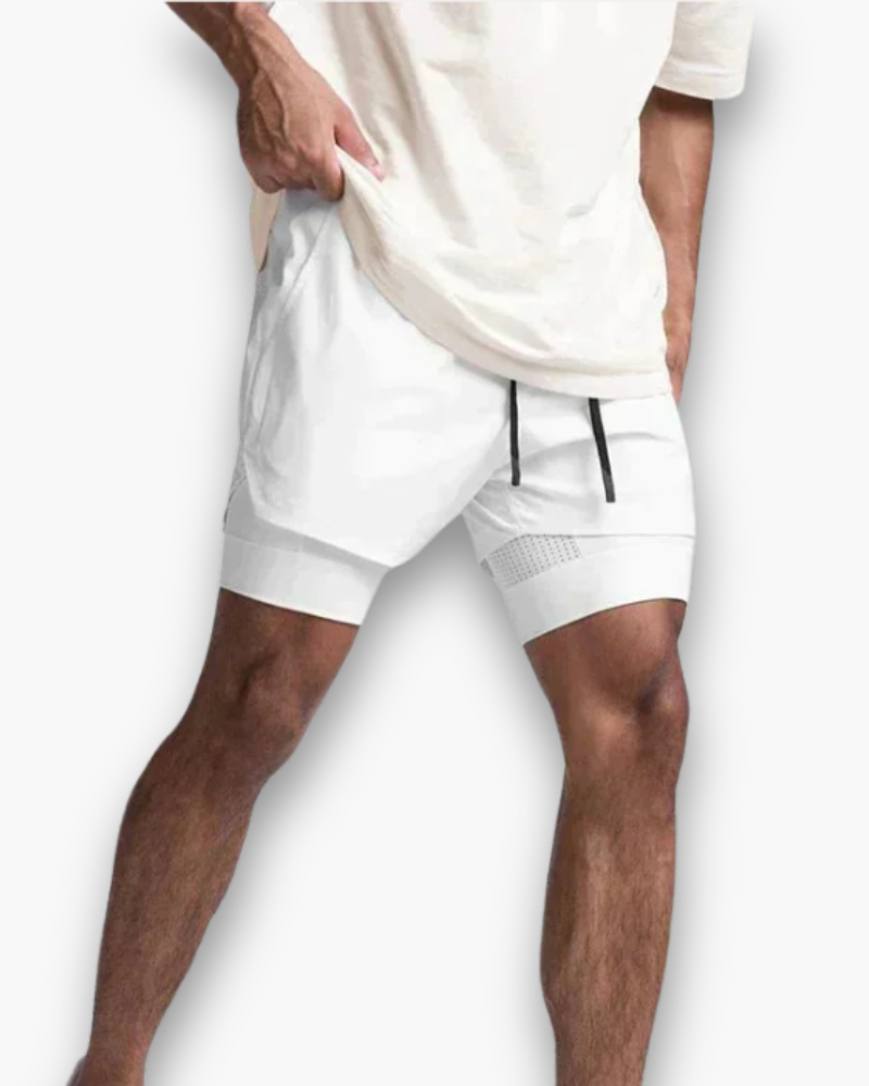 Short de Fitness pour Homme | Respirant et Flexibl 1