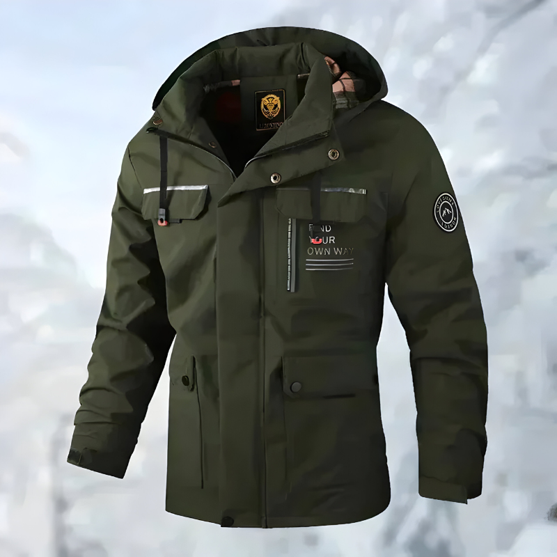 Marc - Parka Moderne Doublée à Capuche