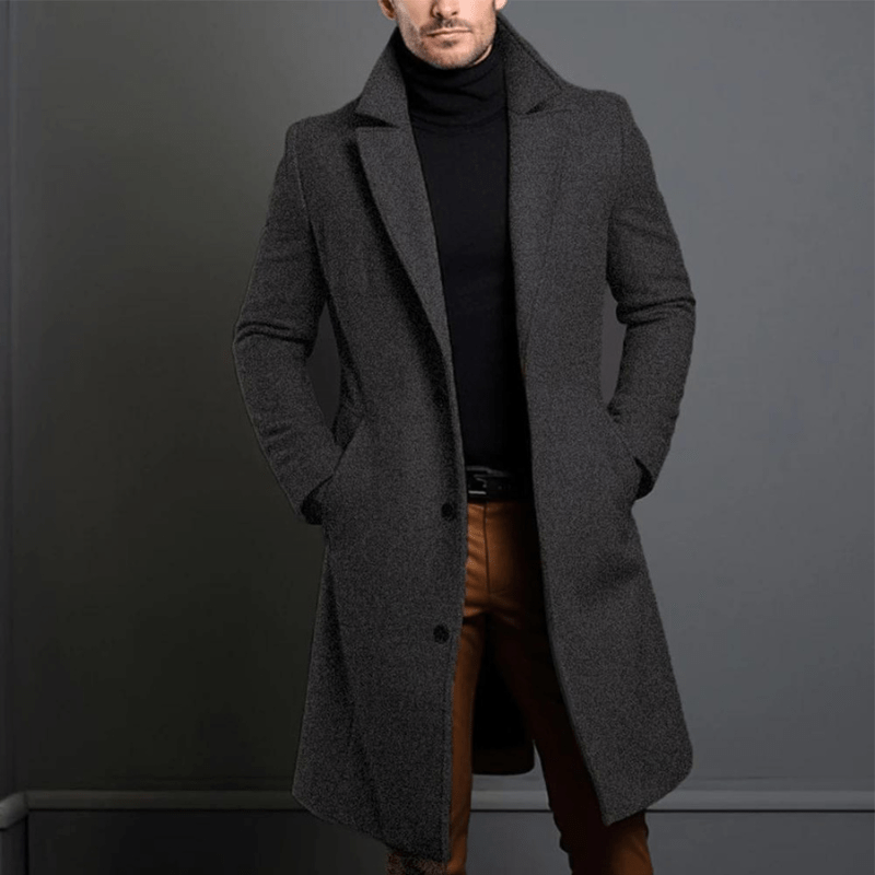 Max - Manteau homme long d'hiver