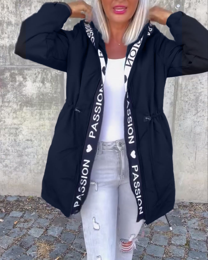 Camille | Parka Élégante Cintrée à Capuche