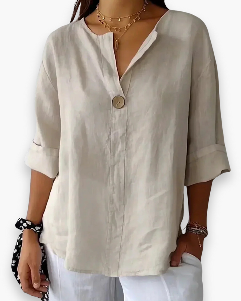 Blouse ample élégante femme | Confort quotidien chic 1