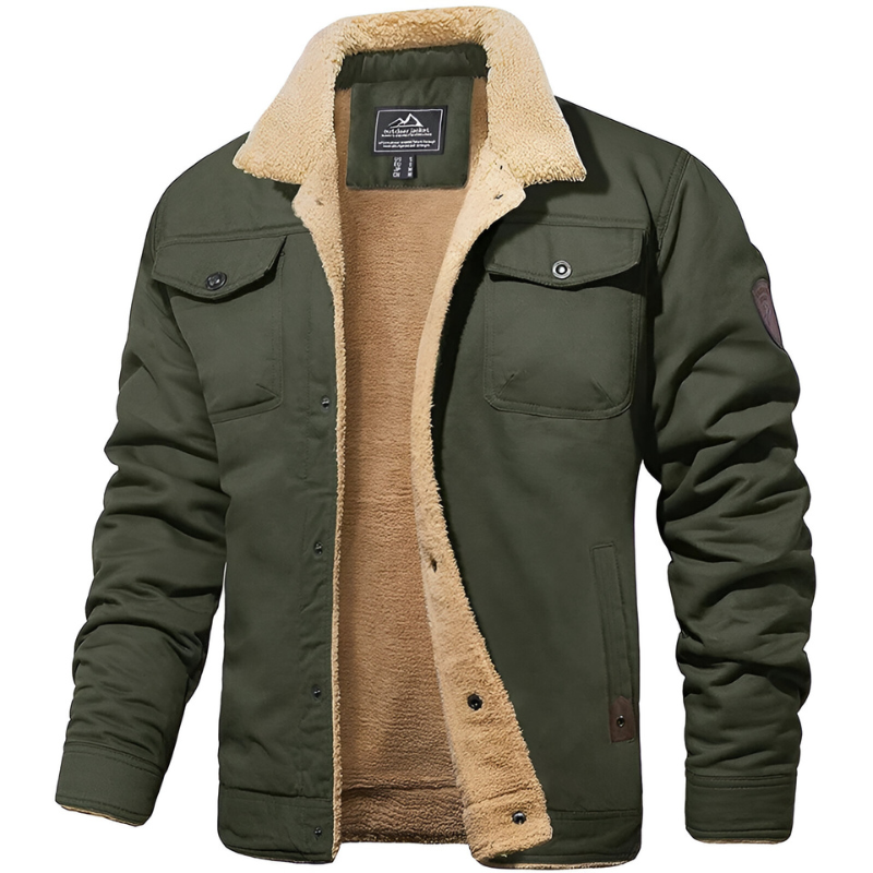 Julien - Veste Classique Doublée Sherpa