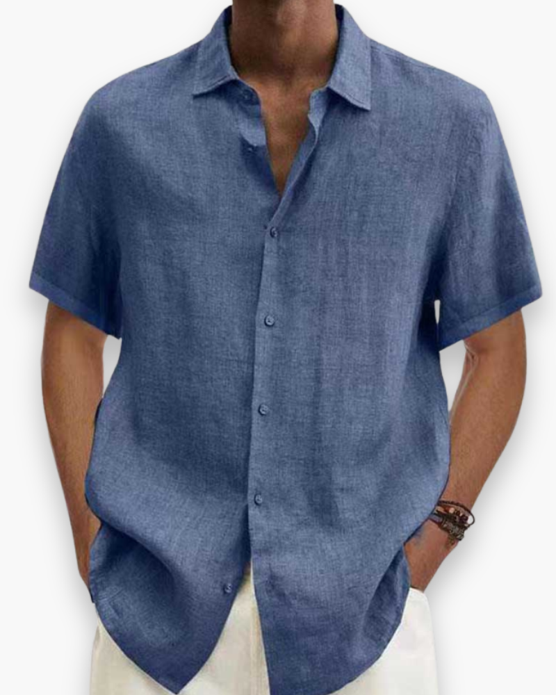 Chemise casual chic homme | Tissu respirant 3