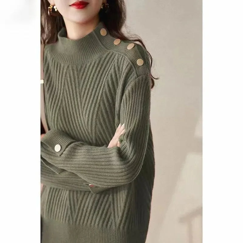 Sylvie - Pull automne femme élégant