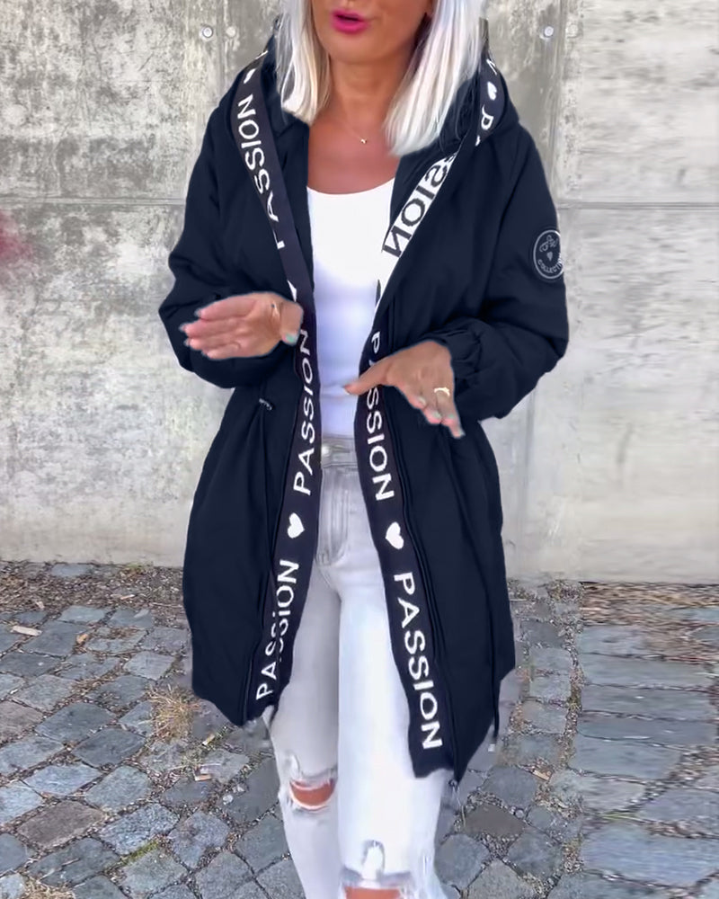 Camille | Parka Élégante Cintrée à Capuche