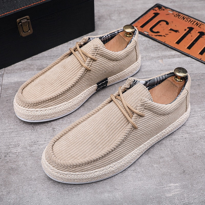Darell - Mocassin homme corduroy