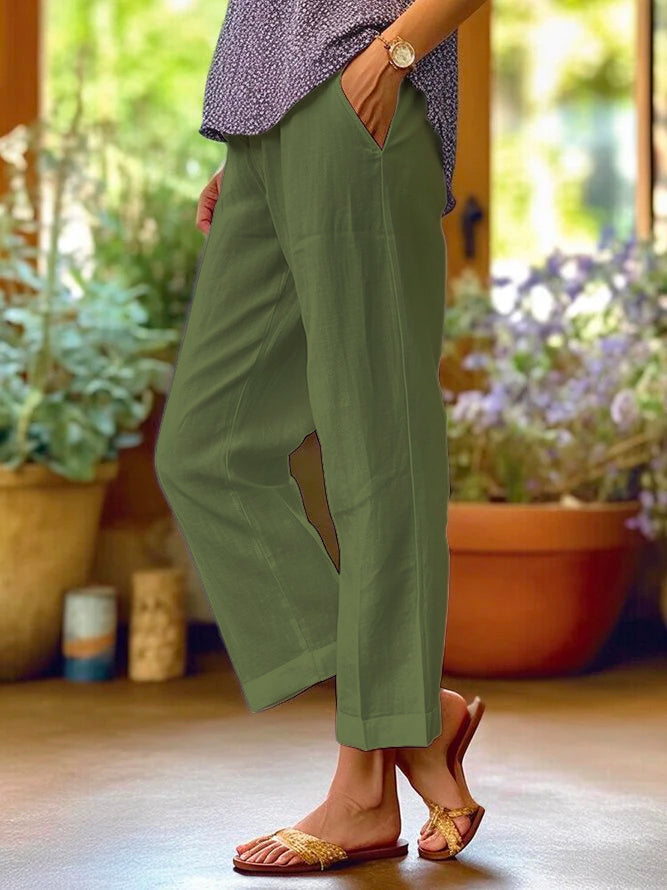 Nathalie - Pantalon D'Été Confortable