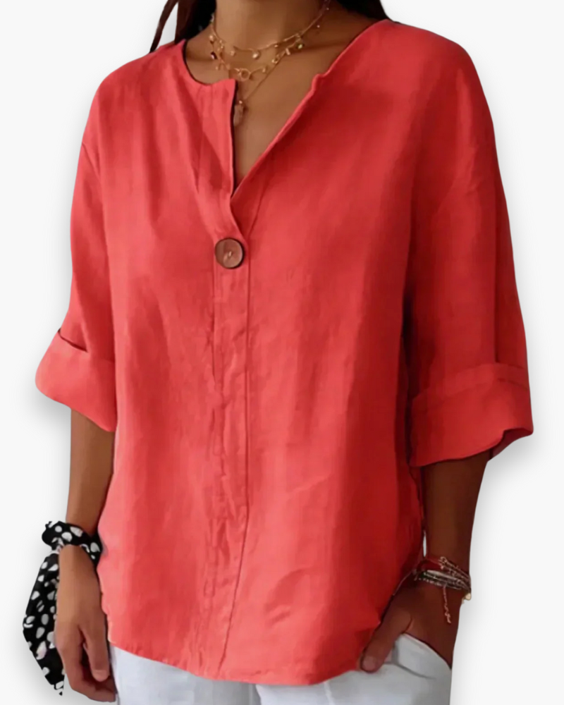 Blouse ample élégante femme | Confort quotidien chic 4