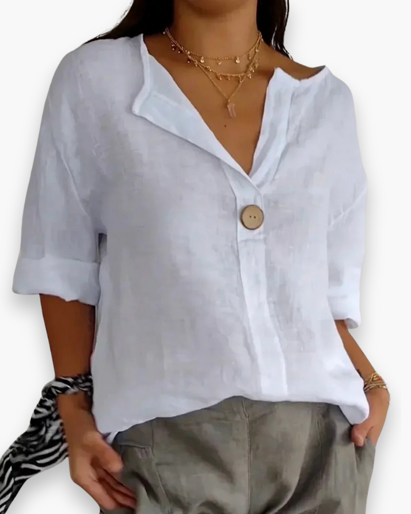 Blouse ample élégante femme | Confort quotidien chic 5